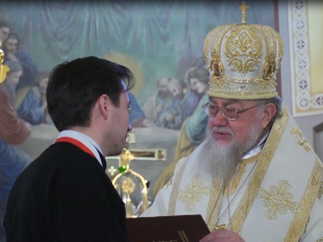 Russian Orthodox Christian TV channel Soyuz awarded the Polish order of St. Mary Magdalene