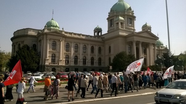 Pro-life cross procession took place in Belgrade